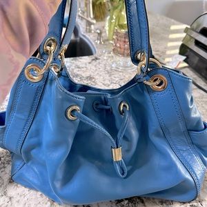 Michael Kors vibrant blue handbag.  Excellent condition